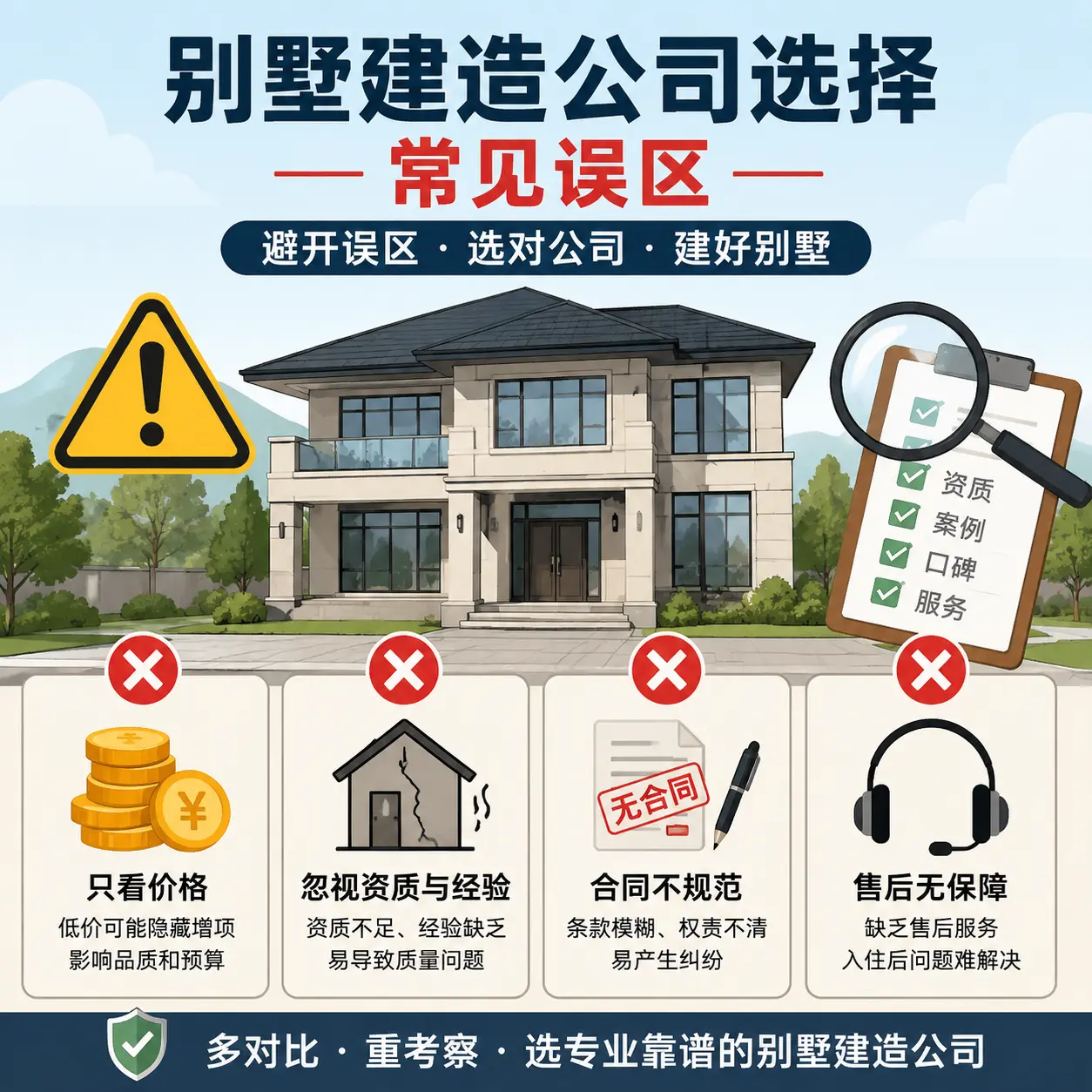 龙里 别墅建造公司推荐：了解市场行情与服务内容