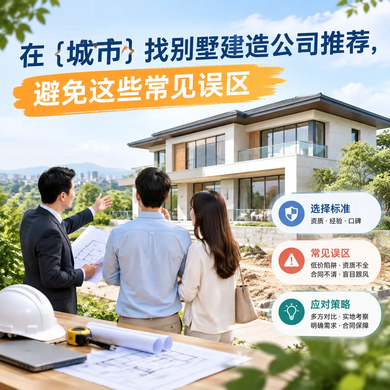 在 龙里 找别墅建造公司推荐，避免这些常见误区