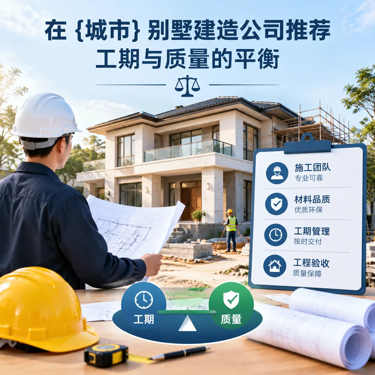 在 龙里 别墅建造公司推荐,工期与质量的平衡