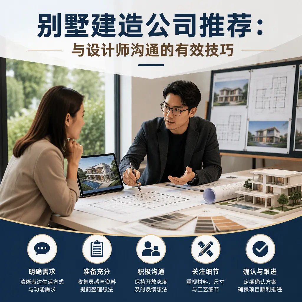别墅建造公司推荐：与设计师沟通的有效技巧在 龙里