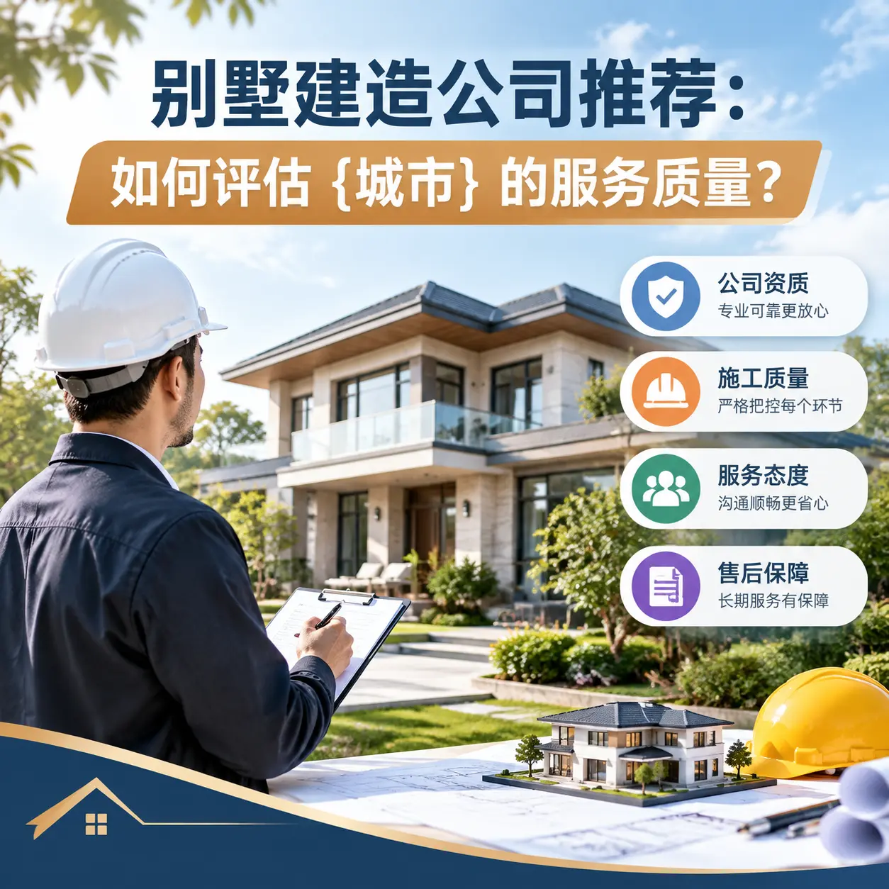 别墅建造公司推荐：如何评估 龙里 的服务质量？