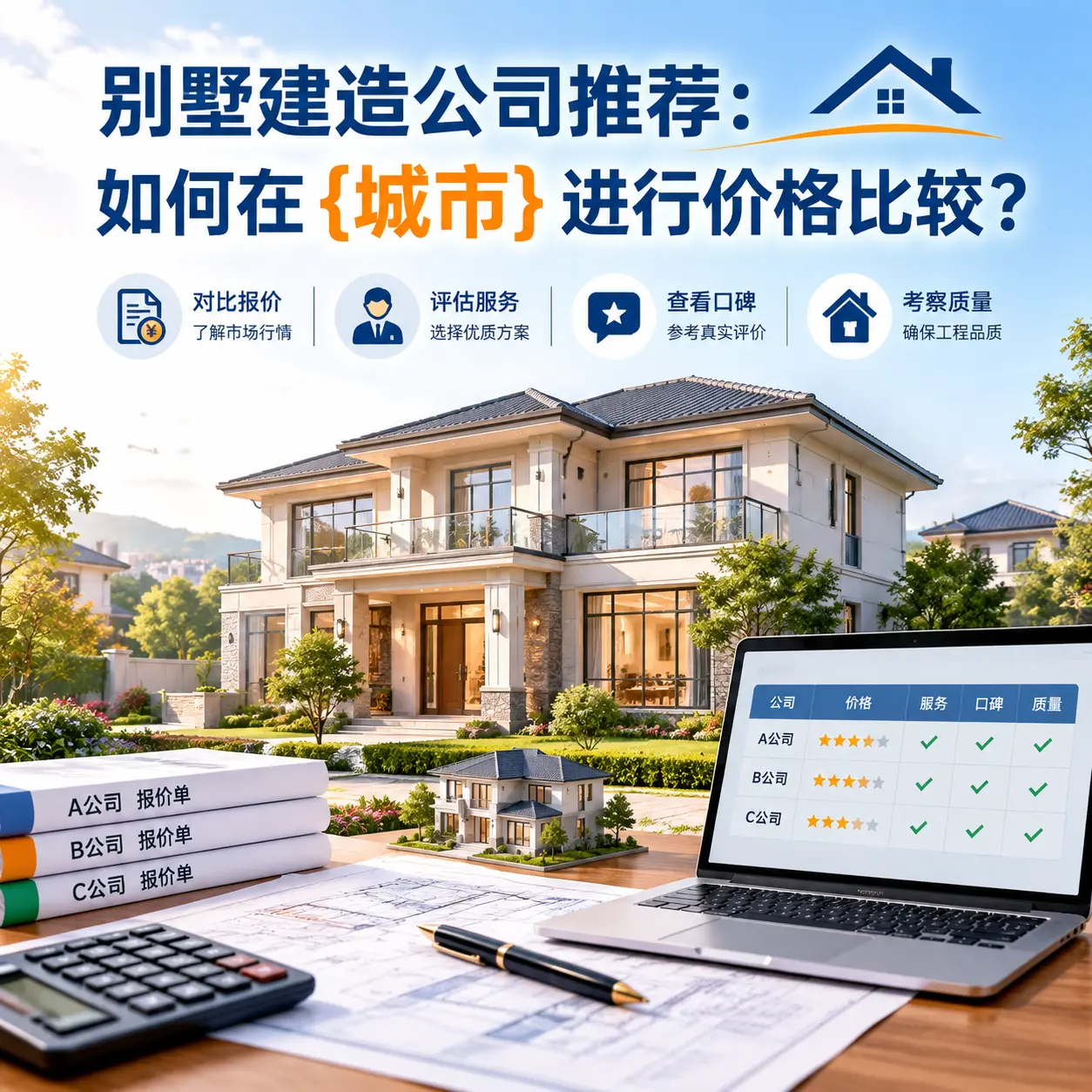 别墅建造公司推荐：如何在 龙里 进行价格比较？
