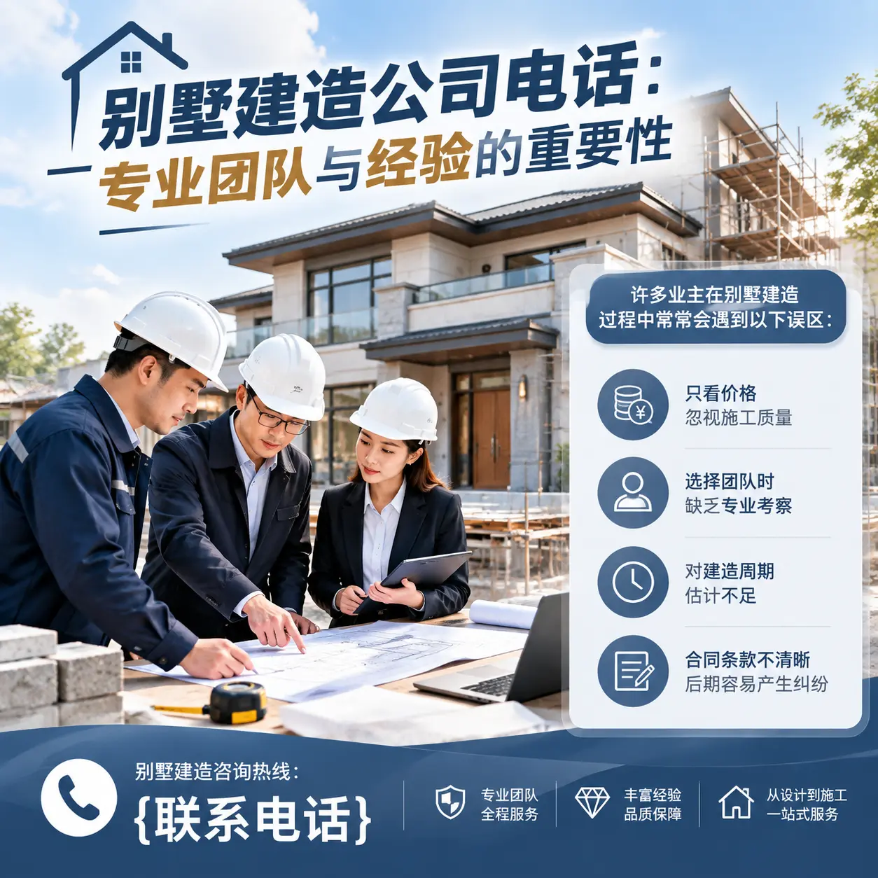 龙里别墅建造公司电话：专业团队与经验的重要性