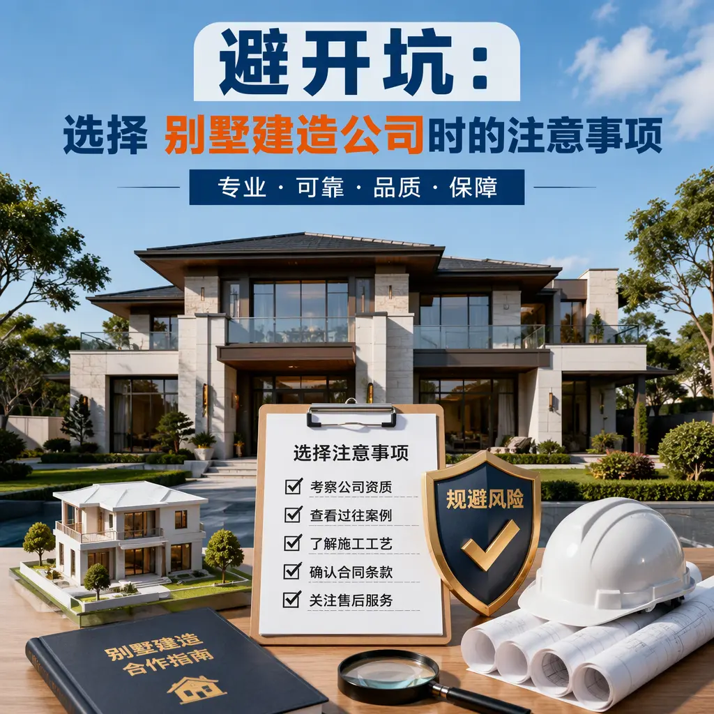 避开坑：选择 龙里 别墅建造公司时的注意事项