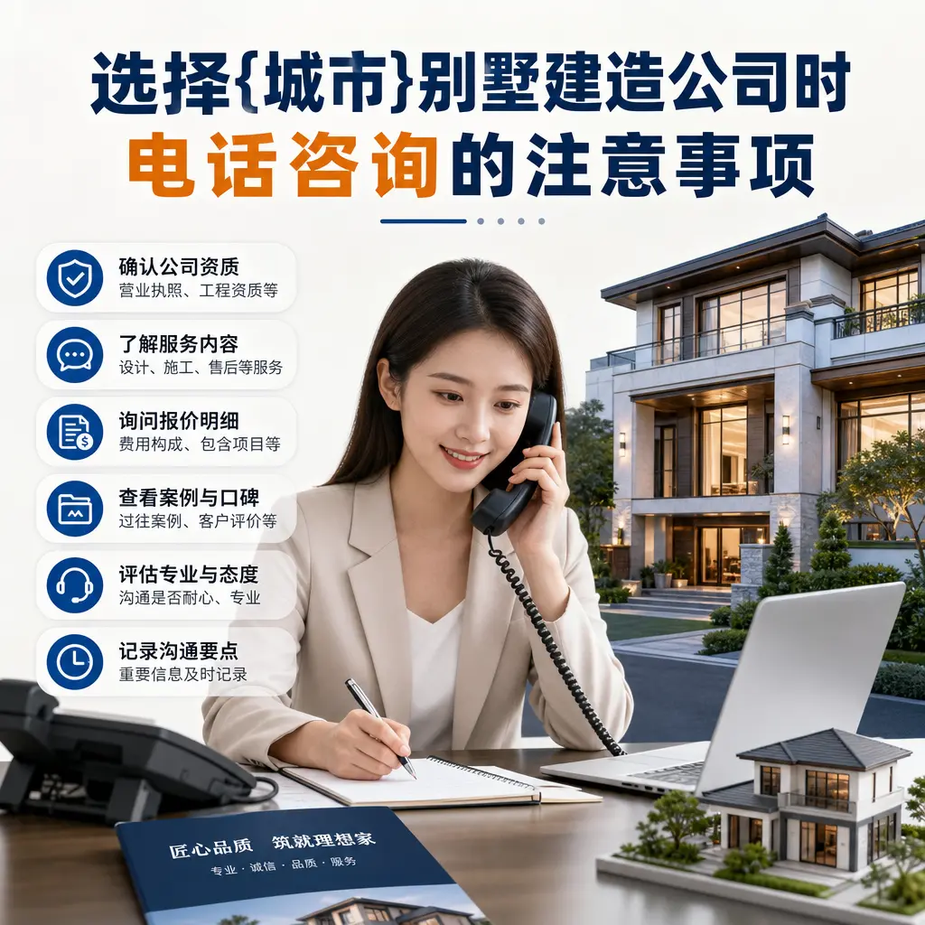 选择龙里别墅建造公司时，电话咨询的注意事项