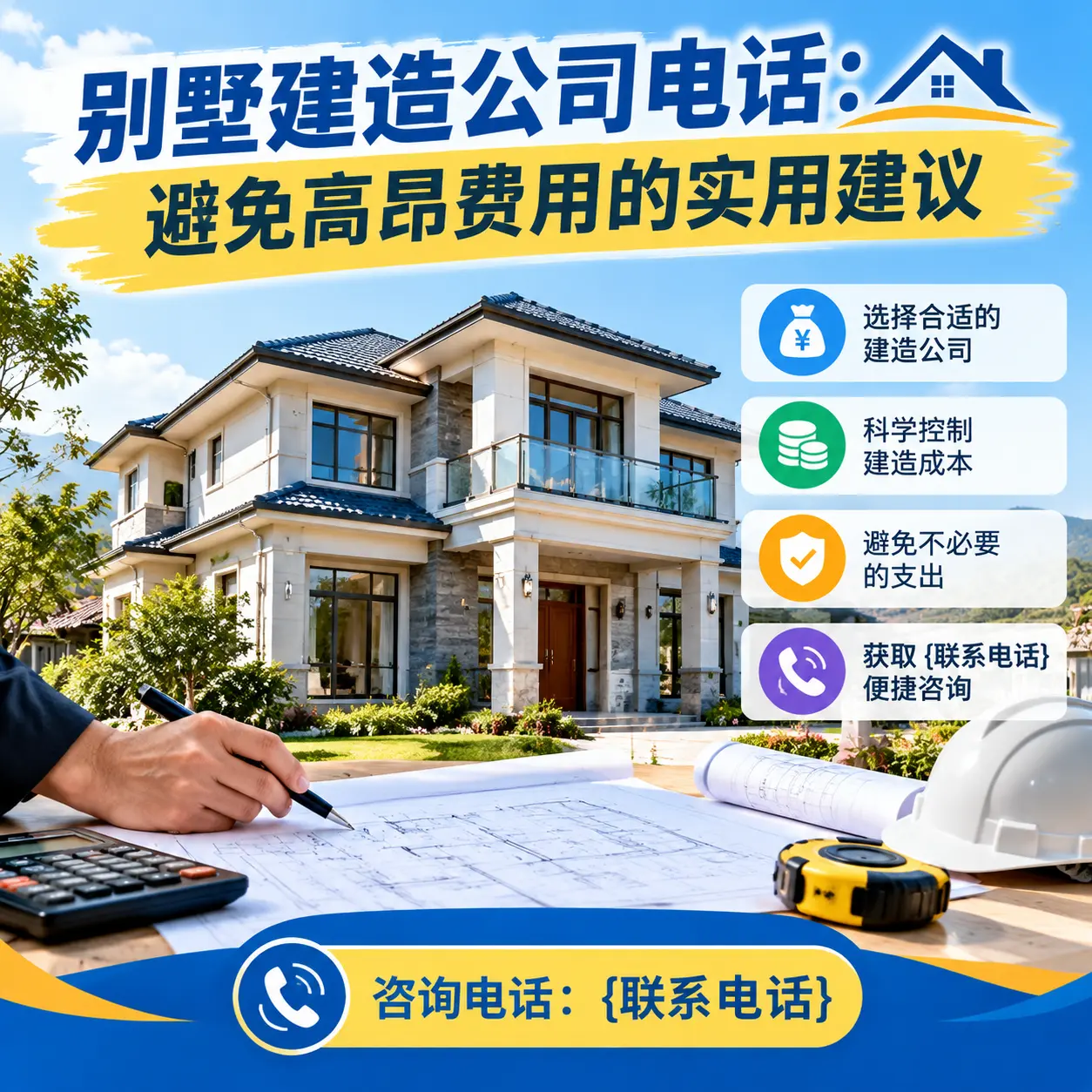 龙里别墅建造公司电话：避免高昂费用的实用建议