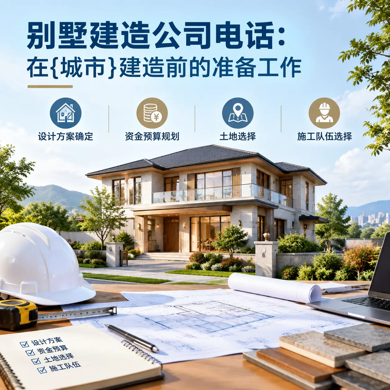 别墅建造公司电话:在龙里建造前的准备工作