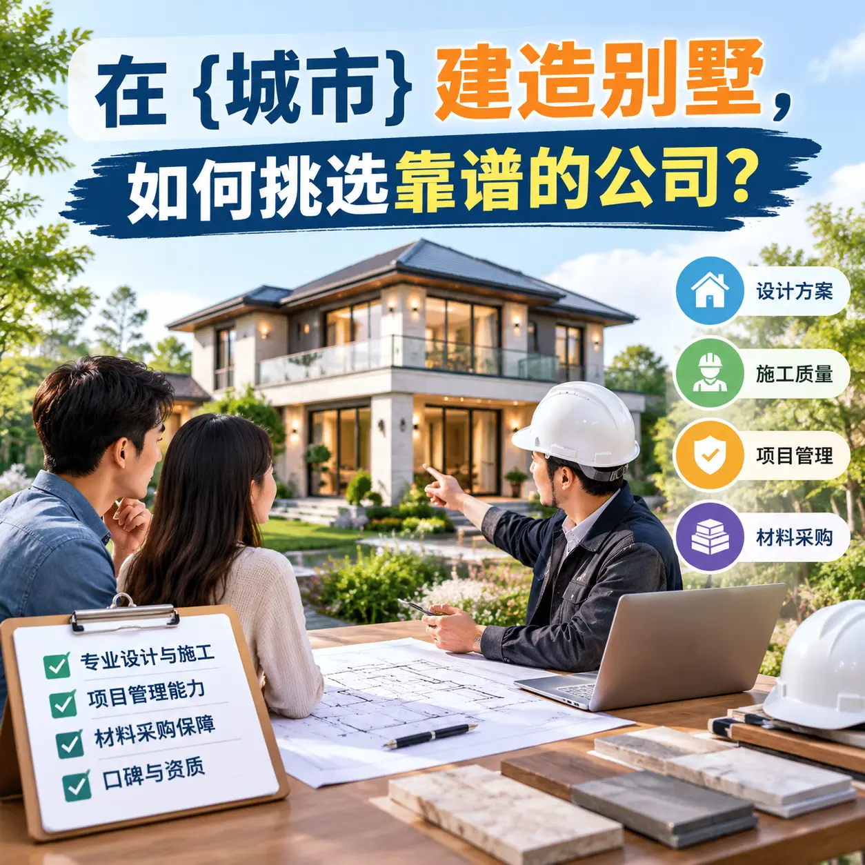 在 龙里 建造别墅,如何挑选靠谱的公司?