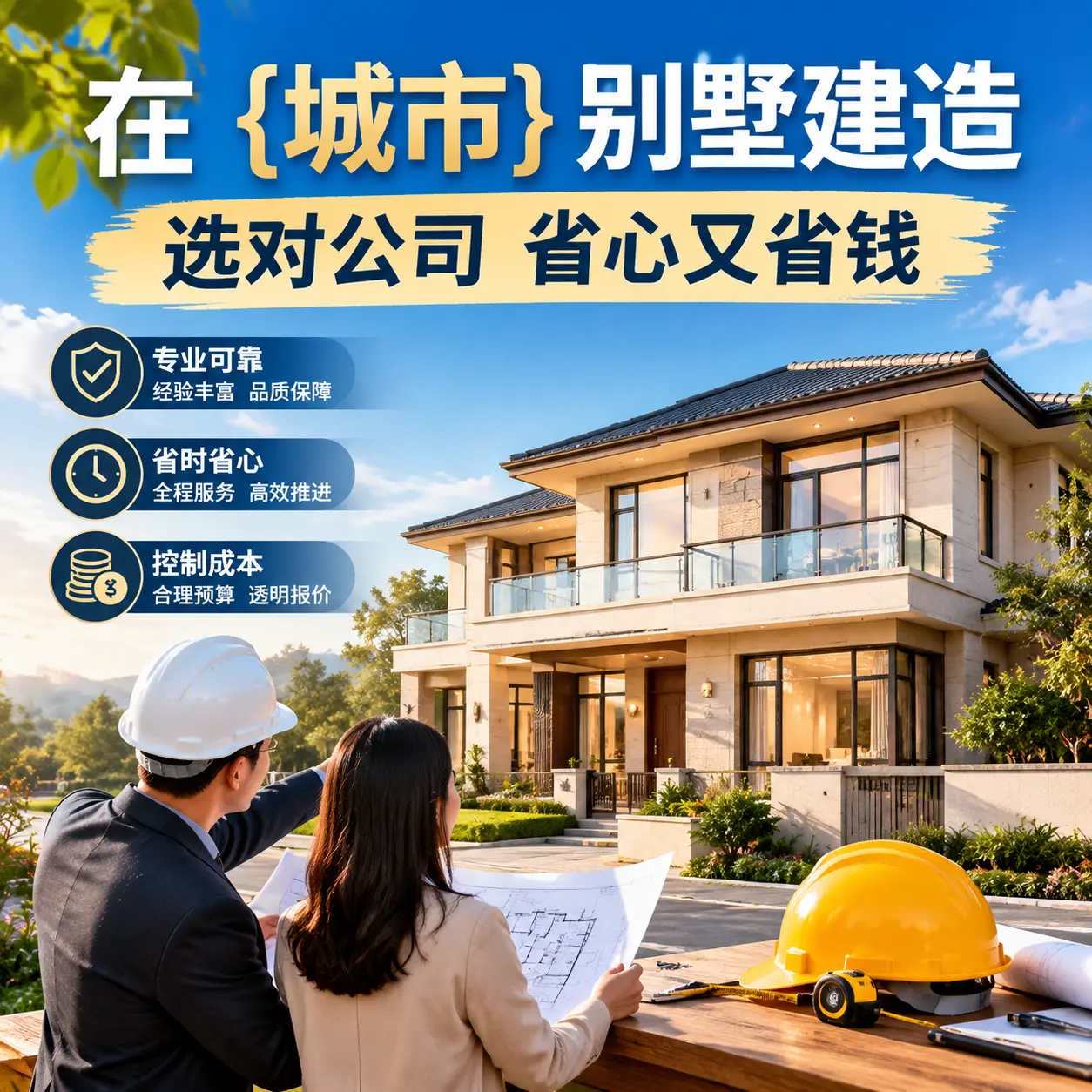 在 龙里 别墅建造，选对公司省心又省钱
