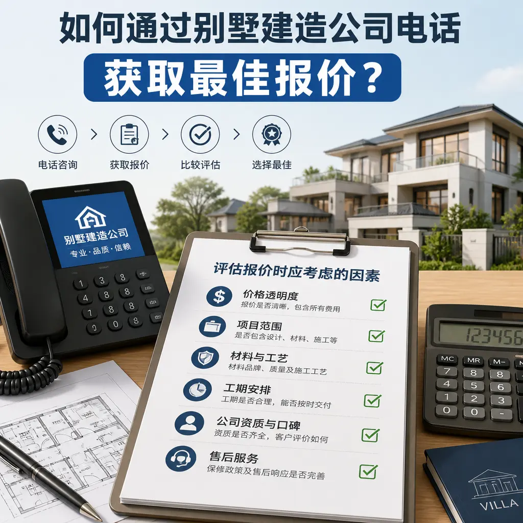 如何通过别墅建造公司电话获取最佳报价？