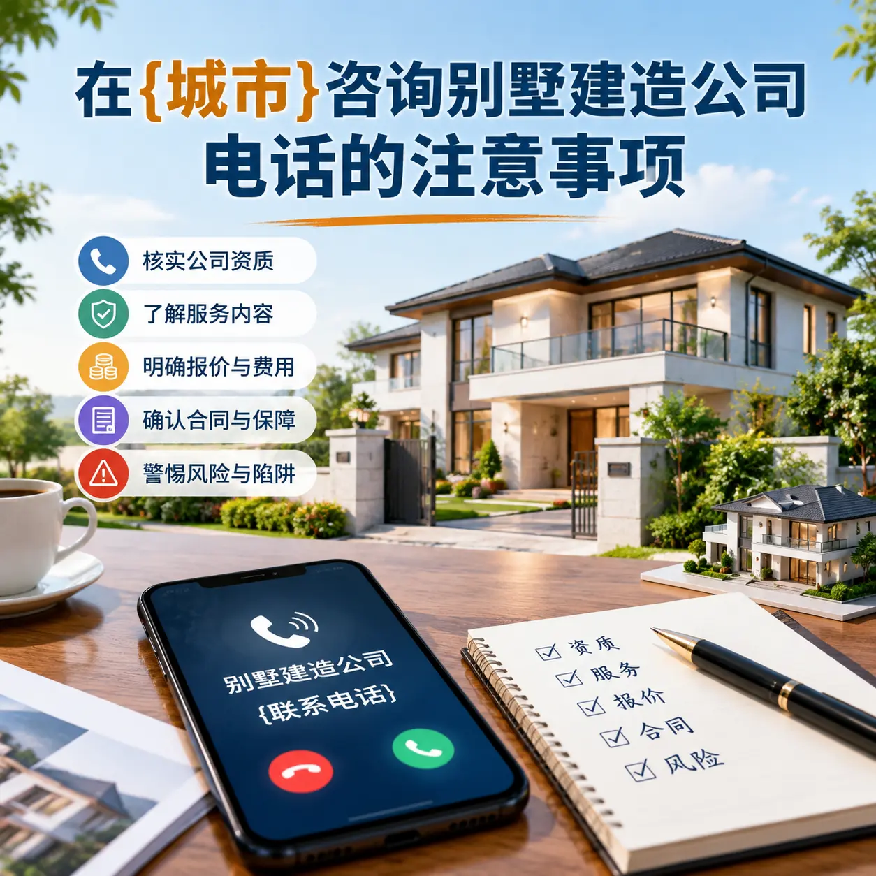 在龙里咨询别墅建造公司电话的注意事项