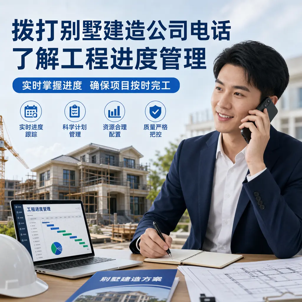 拨打龙里别墅建造公司电话,了解工程进度管理