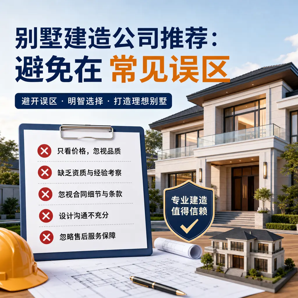 别墅建造公司推荐:避免在 龙里 的常见误区
