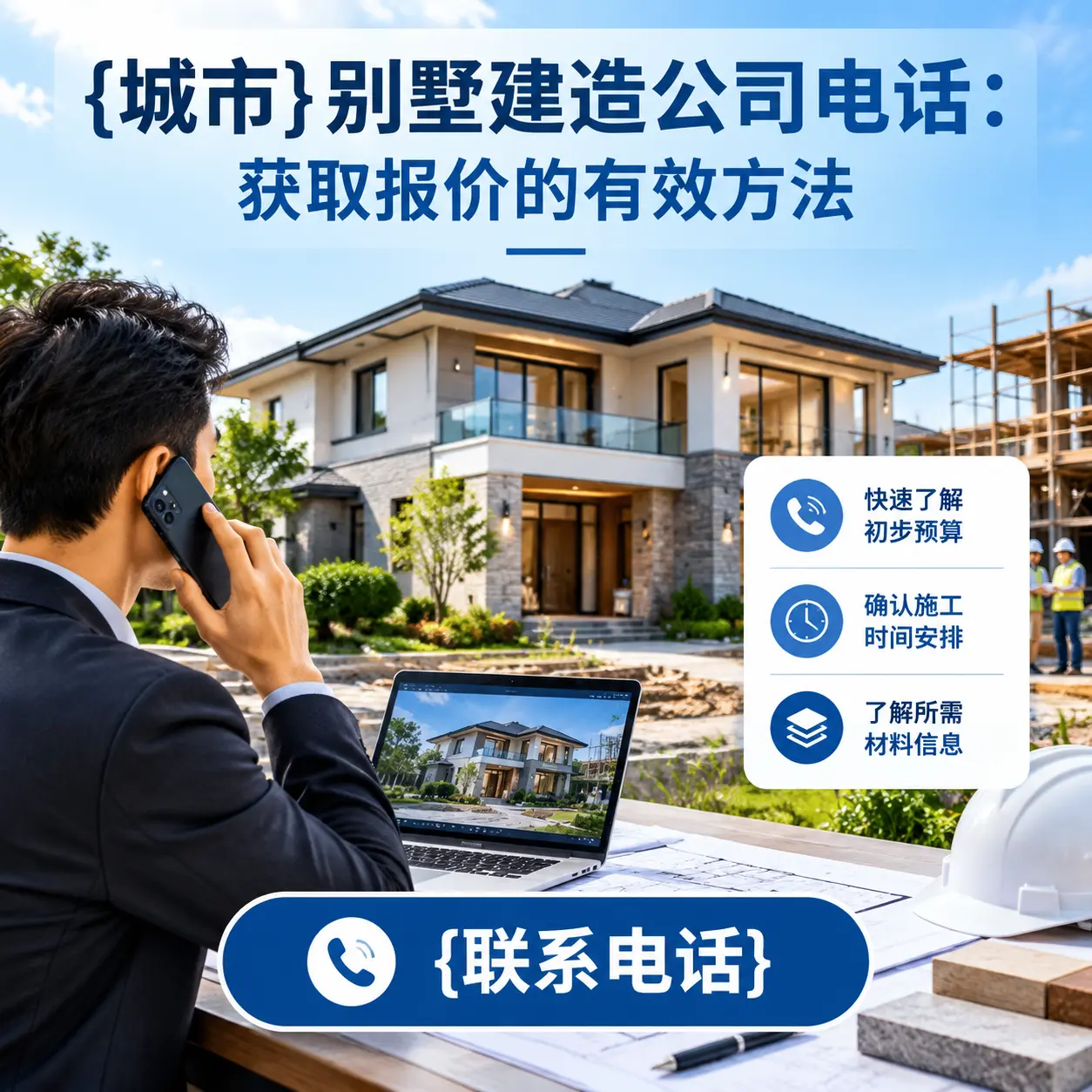 龙里别墅建造公司电话:获取报价的有效方法