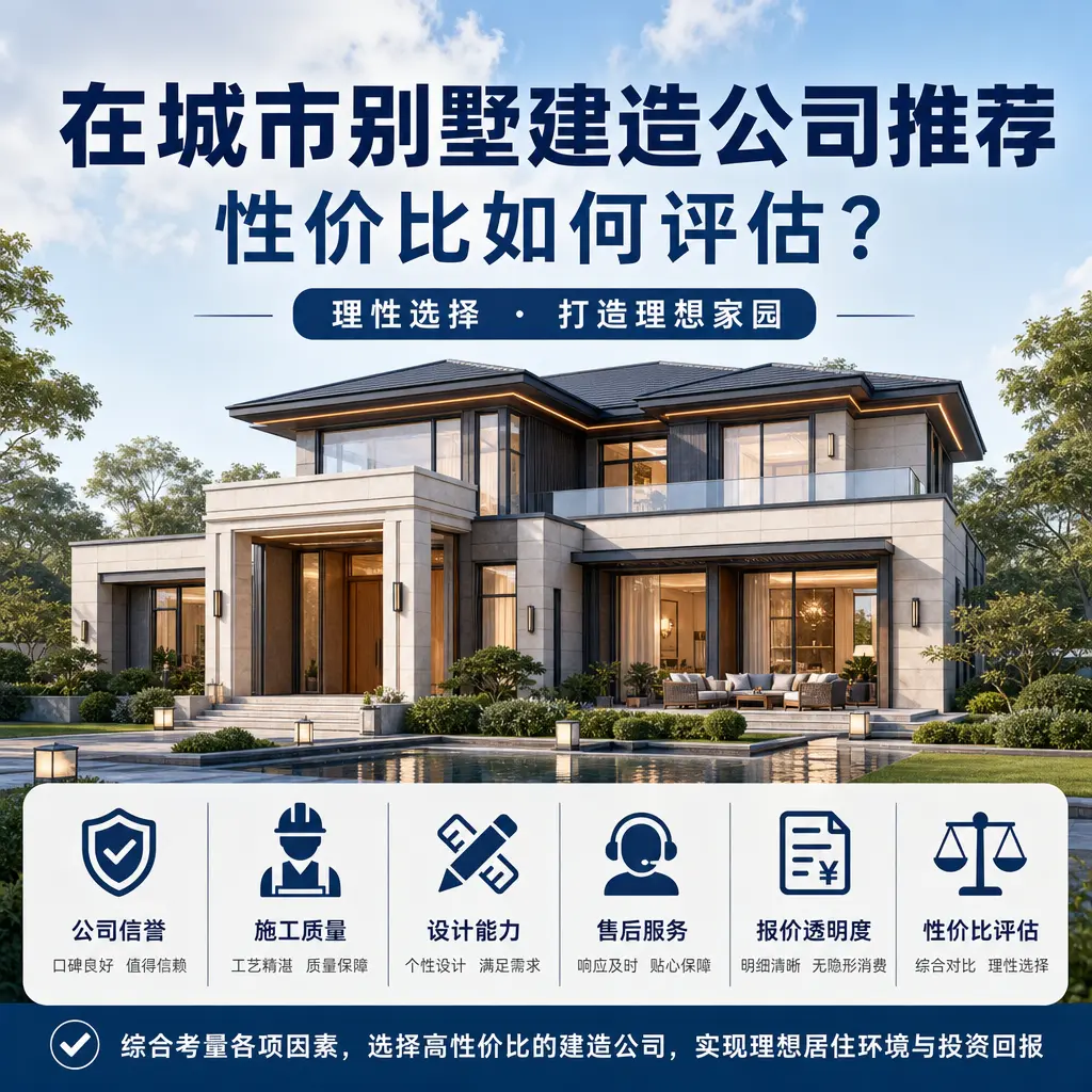 在 龙里 别墅建造公司推荐,性价比如何评估?