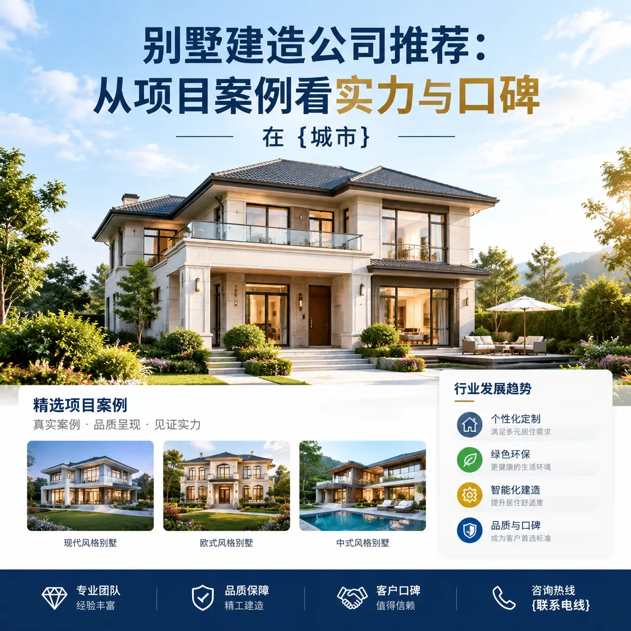 别墅建造公司推荐:从项目案例看实力与口碑在 龙里