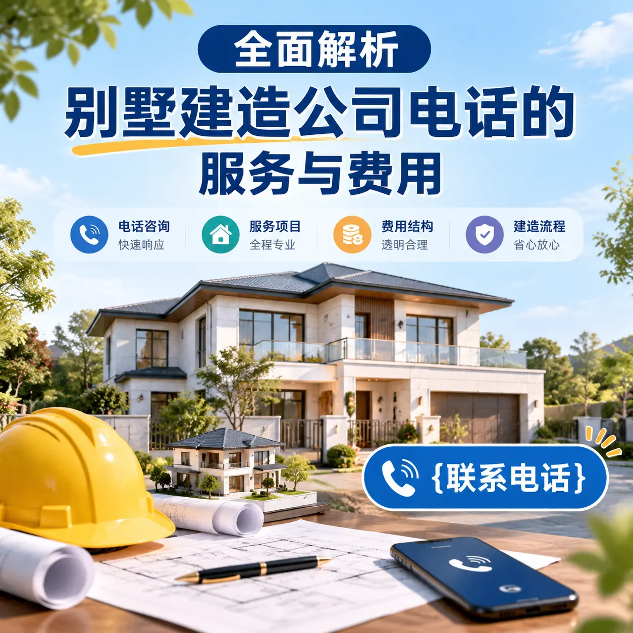 全面解析龙里别墅建造公司电话的服务与费用