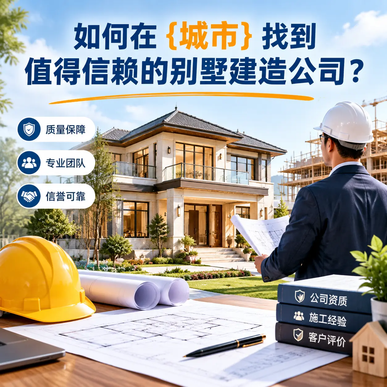 如何在 龙里 找到值得信赖的别墅建造公司？
